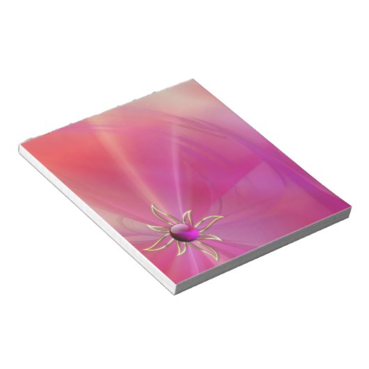 Im Hintergrundbild für den Rasterbildschirm Notizblock (angewinkelt)