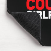 I'm His Cougar Girlfriend Funny Matching Couples Q Mousepad (Ecke)