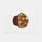 Im His Cupcake Im Her Studmuffin Valentine Matchin Fleecedecke (Vorderseite (Horizontal))