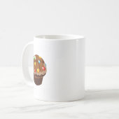 Im His Cupcake Im Her Studmuffin Valentine Matchin Kaffeetasse (Vorderseite Links)