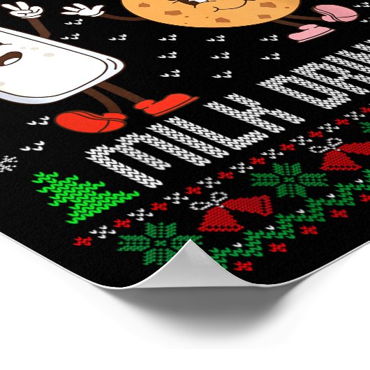 I'm His Milk Drinker Adult Humor Ugly Sweater For  Poster (Ecke)
