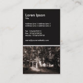 Im Holz II Visitenkarte (Rückseite)