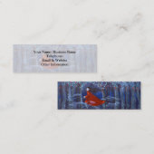 Im Holz mit Tiergeist Mini Visitenkarte (Vorne/Hinten)