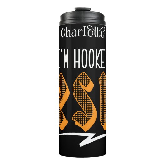 I'm Hooked On Jesus Thermosbecher (Vorderseite)