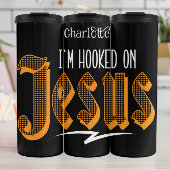 I'm Hooked On Jesus Thermosbecher