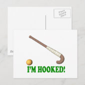 Im Hooked Postkarte (Vorne/Hinten)