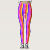 Im Horizont abstrakt Leggings (Vorderseite)