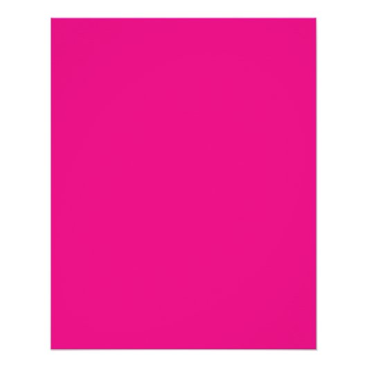 "I'm Hübsch Pink"-Glossy Poster (Vorderseite)