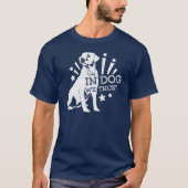 Im Hund vertrauen wir Grafik T-Shirt (Vorderseite)