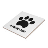 Im Hund vertrauen wir Keramik-Fliese Fliese (Seite)