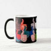 IM, IM - besonders angefertigt Verwandlungstasse (Links)