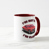 IM IM CLASSIC FUNNY CAR SLOGAN NICHT ALT TASSE (VorderseiteRechts)