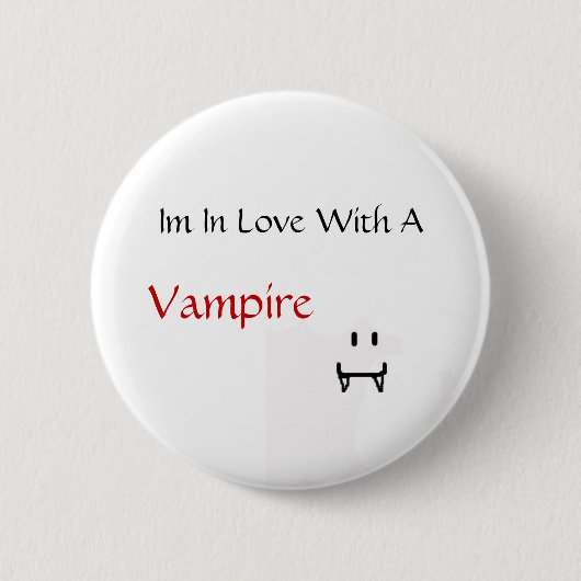 im in der Liebe mit einem Vampire Button (Vorderseite)