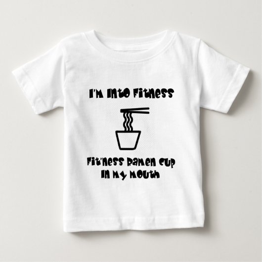 IM in Fitness - Ramen-Nudeln Baby T-shirt (Vorderseite)