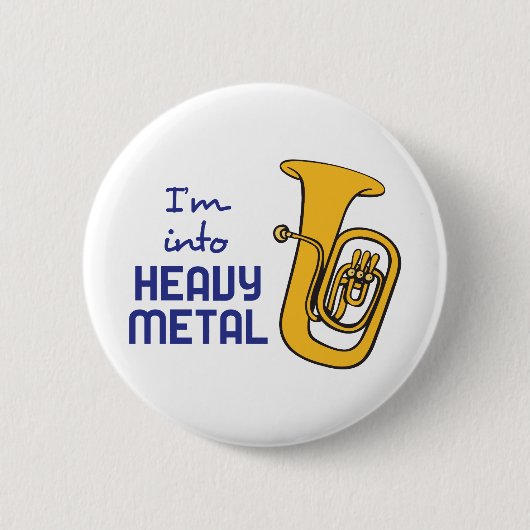 IM IN SCHWERES METAL BUTTON (Vorderseite)