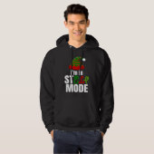 I'm in StELF mode Cute Christmas Elf Hat Elf Chris Hoodie (Vorne ganz)