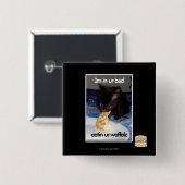 Im in ur Bett Button (Vorne & Hinten)