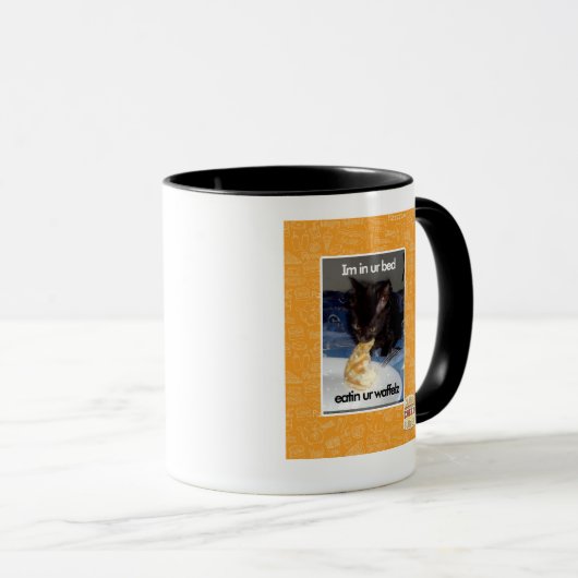 Im in ur Bett Tasse (VorderseiteRechts)