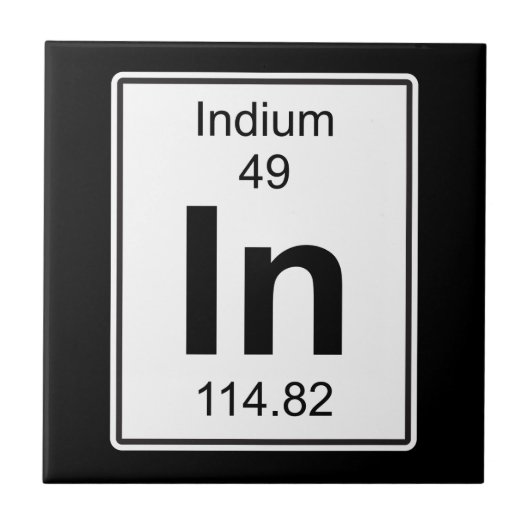 - Im Indium Fliese (Vorderseite)