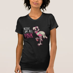 Im Inneren bin ich ganz rosa Flamingo Funny Flam T-Shirt