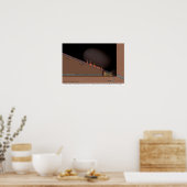 Im Inneren der Großen Pyramide Poster (Küche)