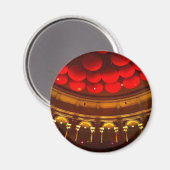 Im Inneren der Royal Albert Hall Magnet (Vorderseite/Rückseite)