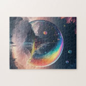 Im Inneren des Globus Puzzle (Horizontal)