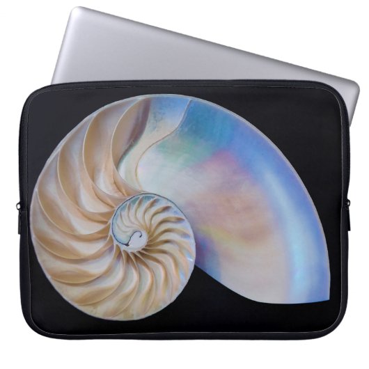 Im Inneren des Nautilus Laptopschutzhülle (Vorderseite)