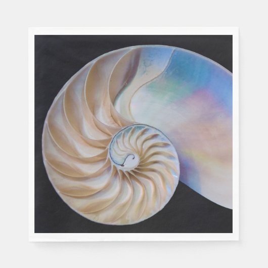 Im Inneren des Nautilus Serviette (Vorderseite)