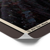 Im Inneren des römischen Kolosseums Poster (Ecke)