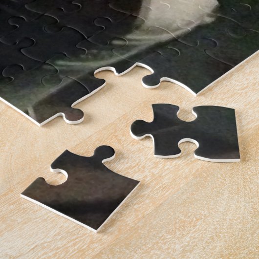 Im Inneren einer Kirche mit Rädern und Glockenschl Puzzle (Seite)