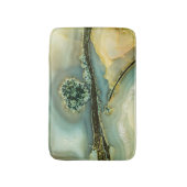 Im Inneren eines halb wertvollen Steins Badematte (Vorderseite Vertikal)