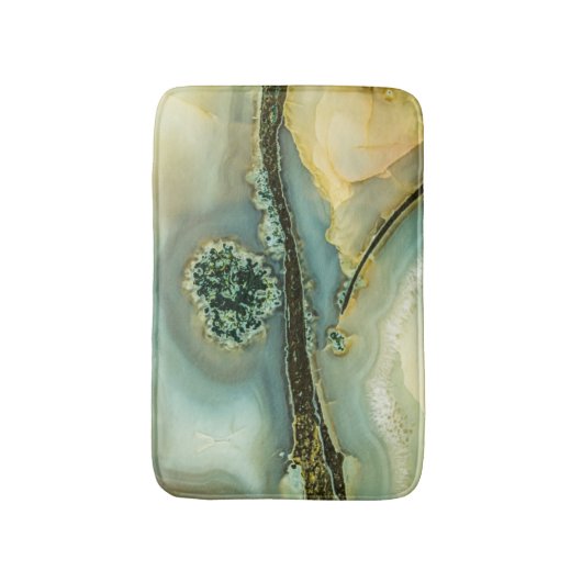 Im Inneren eines halb wertvollen Steins Badematte (Vorderseite Vertikal)