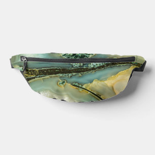 Im Inneren eines halb wertvollen Steins Bauchtasche