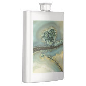 Im Inneren eines halb wertvollen Steins Flachmann (Rechts)