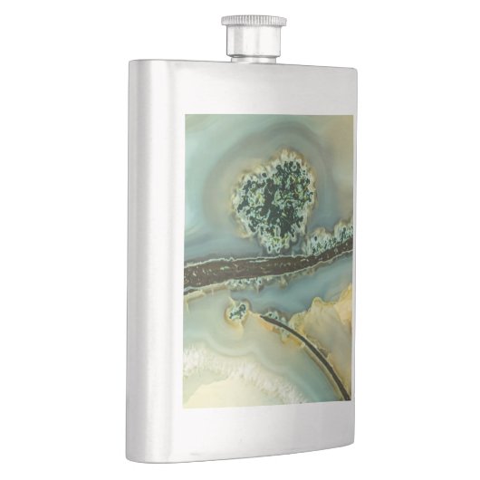 Im Inneren eines halb wertvollen Steins Flachmann (Rechts)