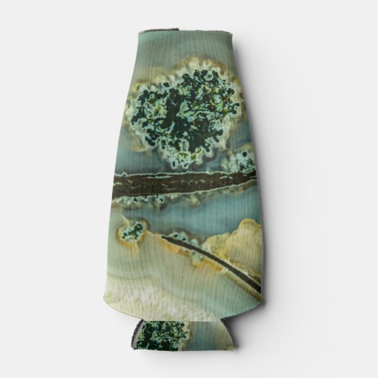 Im Inneren eines halb wertvollen Steins Flaschenkühler (Vorderseite)