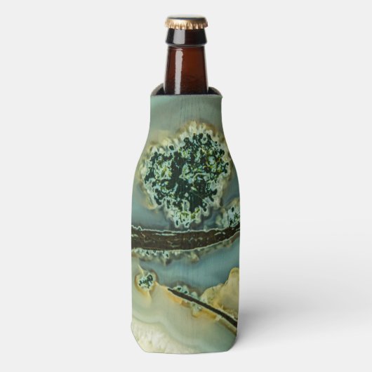 Im Inneren eines halb wertvollen Steins Flaschenkühler (Flaschenvorderseite)