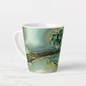 Im Inneren eines halb wertvollen Steins Milchtasse (Linke Ecke)