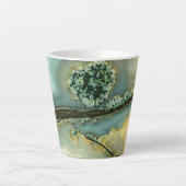 Im Inneren eines halb wertvollen Steins Milchtasse (Vorderseite)