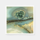 Im Inneren eines halb wertvollen Steins Serviette (Vorderseite)