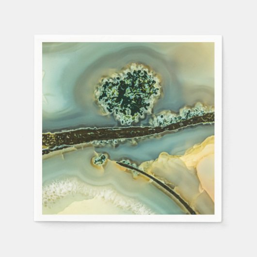 Im Inneren eines halb wertvollen Steins Serviette (Vorderseite)