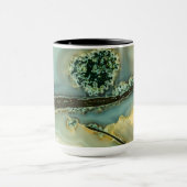 Im Inneren eines halb wertvollen Steins Tasse (Zentrum)