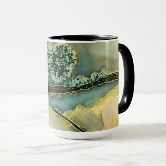 Im Inneren eines halb wertvollen Steins Tasse (VorderseiteRechts)