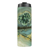 Im Inneren eines halb wertvollen Steins Thermosbecher (Vorderseite)