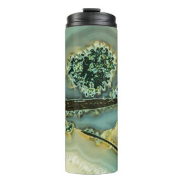 Im Inneren eines halb wertvollen Steins Thermosbecher