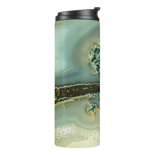 Im Inneren eines halb wertvollen Steins Thermosbecher (Nach links gedreht)