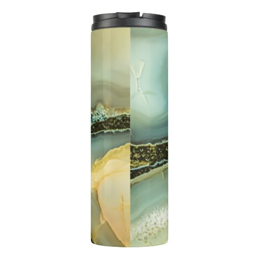 Im Inneren eines halb wertvollen Steins Thermosbecher (Rückseite)