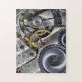 Im Inneren eines Taschenuhrpuzzles Puzzle (Vertikal)