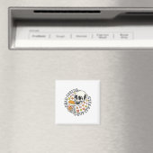 Im Inneren tot, aber sein Fall Halloween Magnet (In Situ (Geschirrspüler))